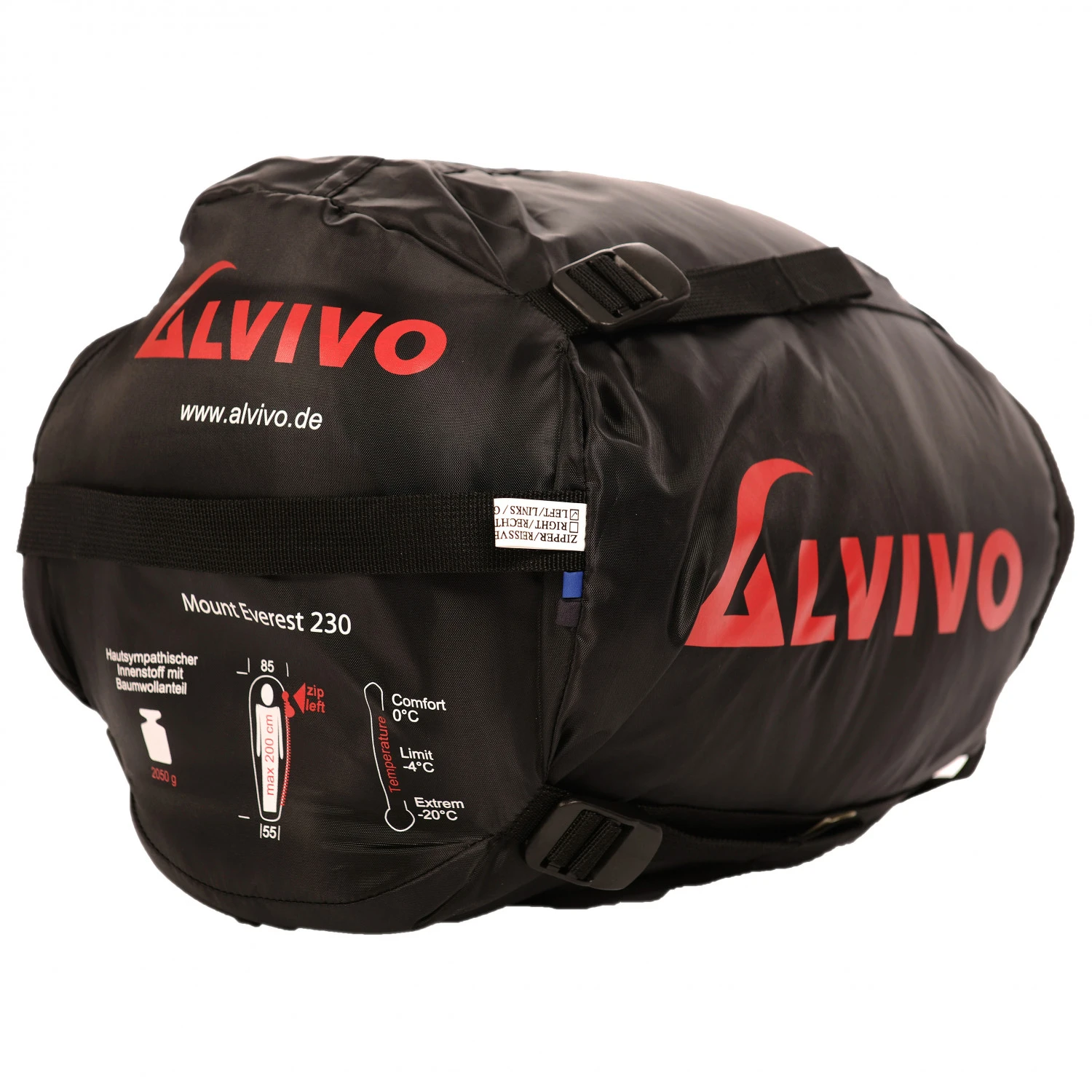 Alvivo - Mount Everest 210/230 - Sac De Couchage Synthétique 5 Alvivo - Mount Everest 210/230 - Sac De Couchage Synthétique – Image 5