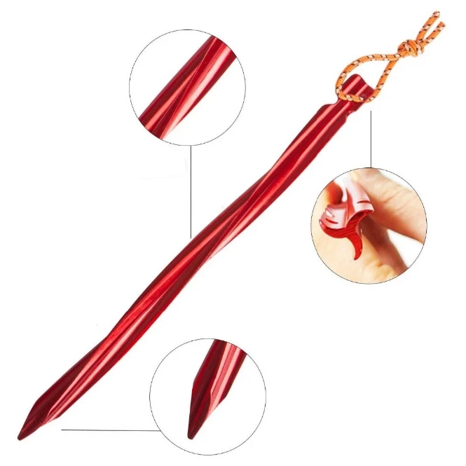 Basic Nature - Zelthering Y-Stake Spiral - Piquet 2 Basic Nature - Zelthering Y-Stake Spiral - Piquet – Image 2