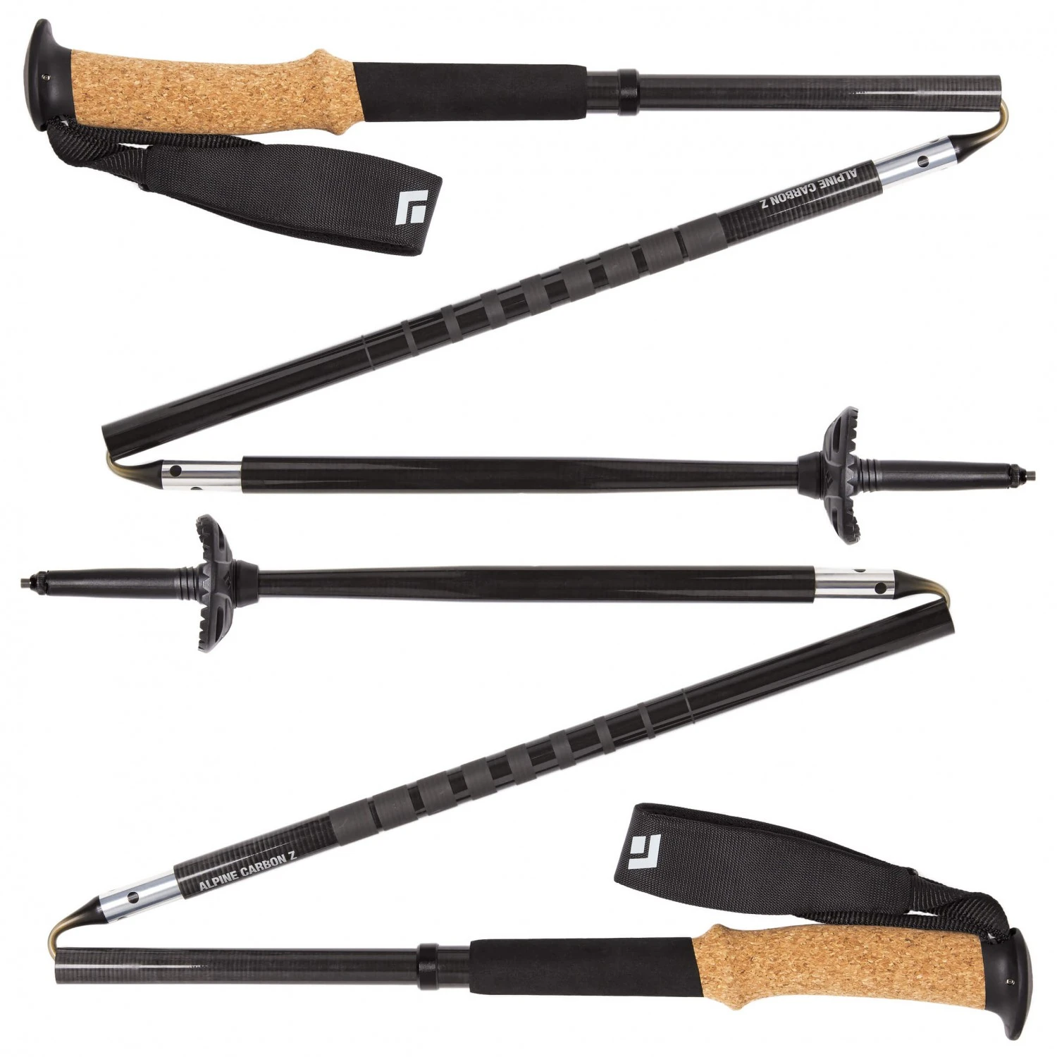 Black Diamond - Alpine Carbon Z - Bâtons De Randonnée 2 Black Diamond - Alpine Carbon Z - Bâtons De Randonnée – Image 2