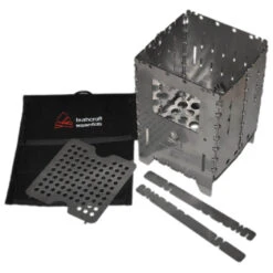 Bushcraft Essentials - Bushbox XL Profi Set - Réchaud à Combustible Sec