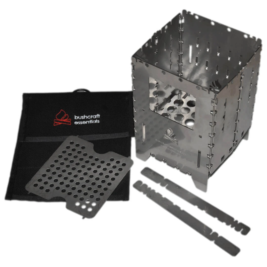 Bushcraft Essentials - Bushbox XL Profi Set - Réchaud à Combustible Sec 1 Bushcraft Essentials - Bushbox XL Profi Set - Réchaud à Combustible Sec