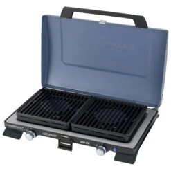 Campingaz - 2-Flammkocher 400-SG - Réchaud à Gaz -Extérieur Camping Magasin campingaz 2 flammkocher 400 sg rechaud a gaz bf detail 3