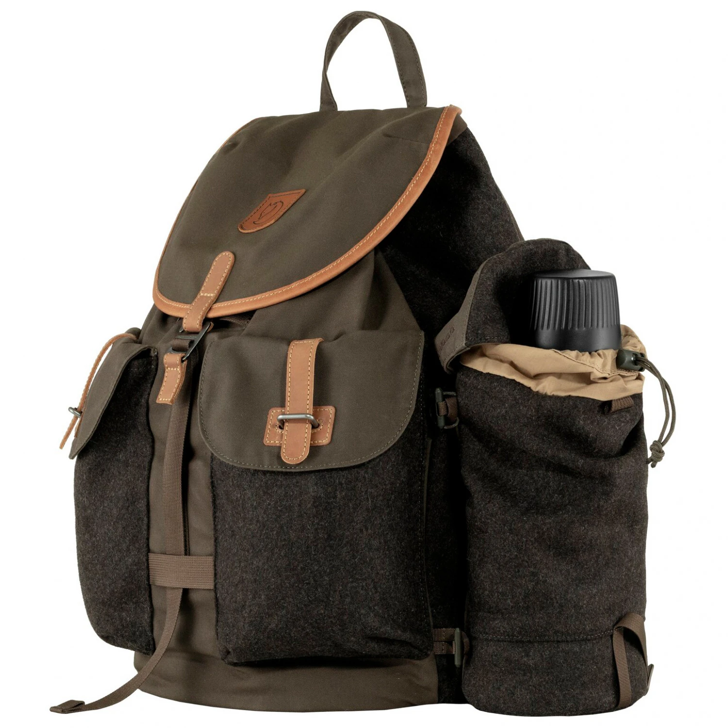 FJÄLLRÄVEN Fjällräven - Värmland Wool Side Pocket 4 - Sac à Dos De Randonnée 4 FJÄLLRÄVEN Fjällräven - Värmland Wool Side Pocket 4 - Sac à Dos De Randonnée – Image 4