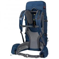Jack Wolfskin - Highland Trail 55+5 - Sac à Dos De Trekking -Extérieur Camping Magasin jack wolfskin highland trail 55 5 sac a dos de trekking detail 5