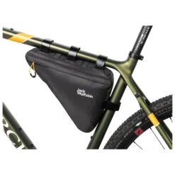 Jack Wolfskin - Morobbia Triangle Bag - Sacoche De Vélo -Extérieur Camping Magasin jack wolfskin morobbia triangle bag sacoche de velo detail 3