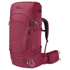 Jack Wolfskin - Women's Highland Trail 50+5 - Sac à Dos De Trekking -Extérieur Camping Magasin jack wolfskin womens highland trail 50 5 sac a dos de trekking 2