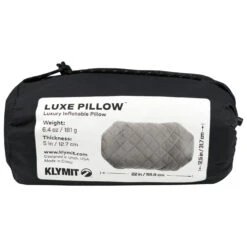 Klymit - Luxe Pillow - Coussin -Extérieur Camping Magasin klymit luxe pillow coussin detail 6