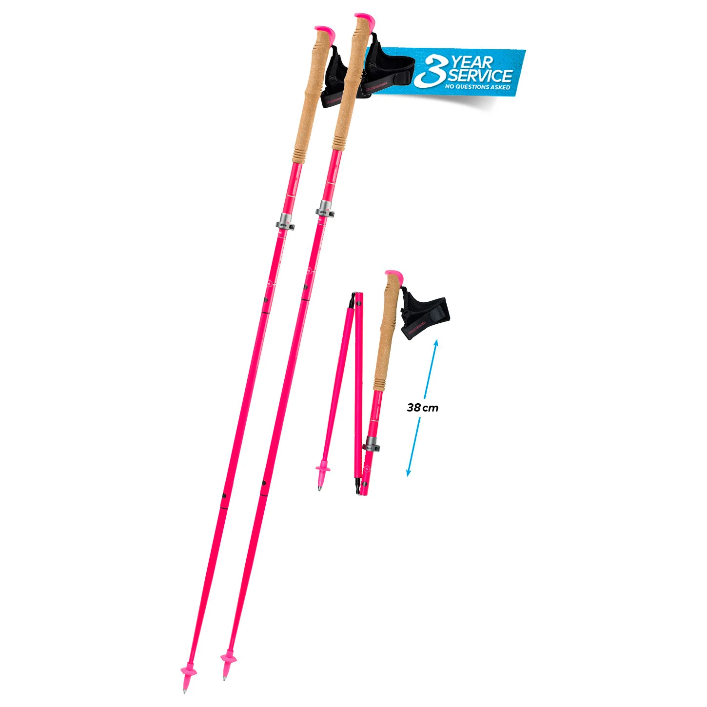 Komperdell - Carbon Cloud FXP Team Vario - Bâtons De Trail 2 Komperdell - Carbon Cloud FXP Team Vario - Bâtons De Trail – Image 2