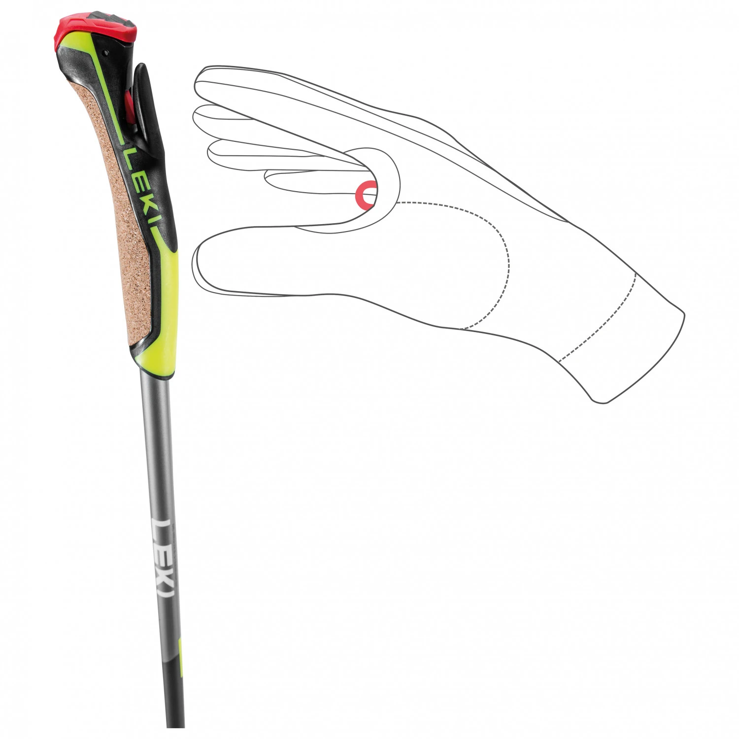 Leki - Speed Pacer Lite - Bâtons De Marche Nordique 6 Leki - Speed Pacer Lite - Bâtons De Marche Nordique – Image 6