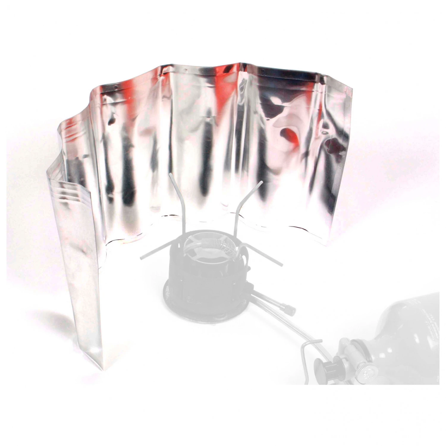 Origin Outdoors - Rollable Aluminium Windscreen 1 Origin Outdoors - Rollable Aluminium Windscreen