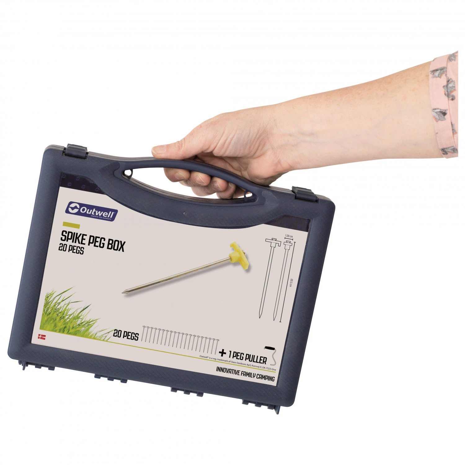 Outwell - Spike Peg Box - Piquet 2 Outwell - Spike Peg Box - Piquet – Image 2