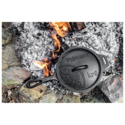Petromax - Gusseiserne Kasserolle Mit Deckel -Extérieur Camping Magasin petromax gusseiserne kasserolle mit deckel detail 5