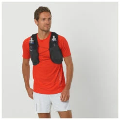 Salomon - Sense Pro 2 With Flasks - Sac à Dos Trail 8 Salomon - Sense Pro 2 With Flasks - Sac à Dos Trail -Extérieur Camping Magasin salomon sense pro 2 with flasks sac a dos trail detail 3