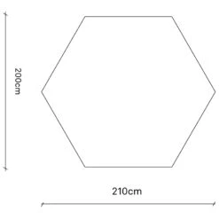 Samaya - Footprint 2.5 - Toile De Sol -Extérieur Camping Magasin samaya footprint 25 toile de sol detail 3