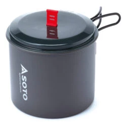 Soto - Amicus W/ Igniter + New River Pot Combo - Réchaud à Gaz -Extérieur Camping Magasin soto amicus w igniter new river pot combo rechaud a gaz detail 4