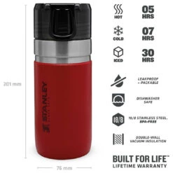 Stanley - Go Series Water Bottle - Bouteille Isotherme -Extérieur Camping Magasin stanley go series water bottle bouteille isotherme detail 4